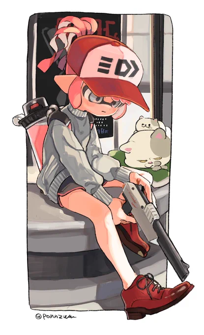 お気に入りのマイイカ絵わかばなくて草 
