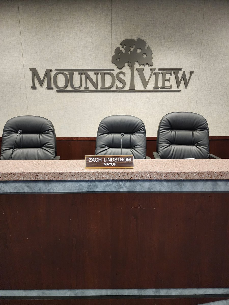 MoundsViewMayor's tweet image. Time to go to work! #MoundsView