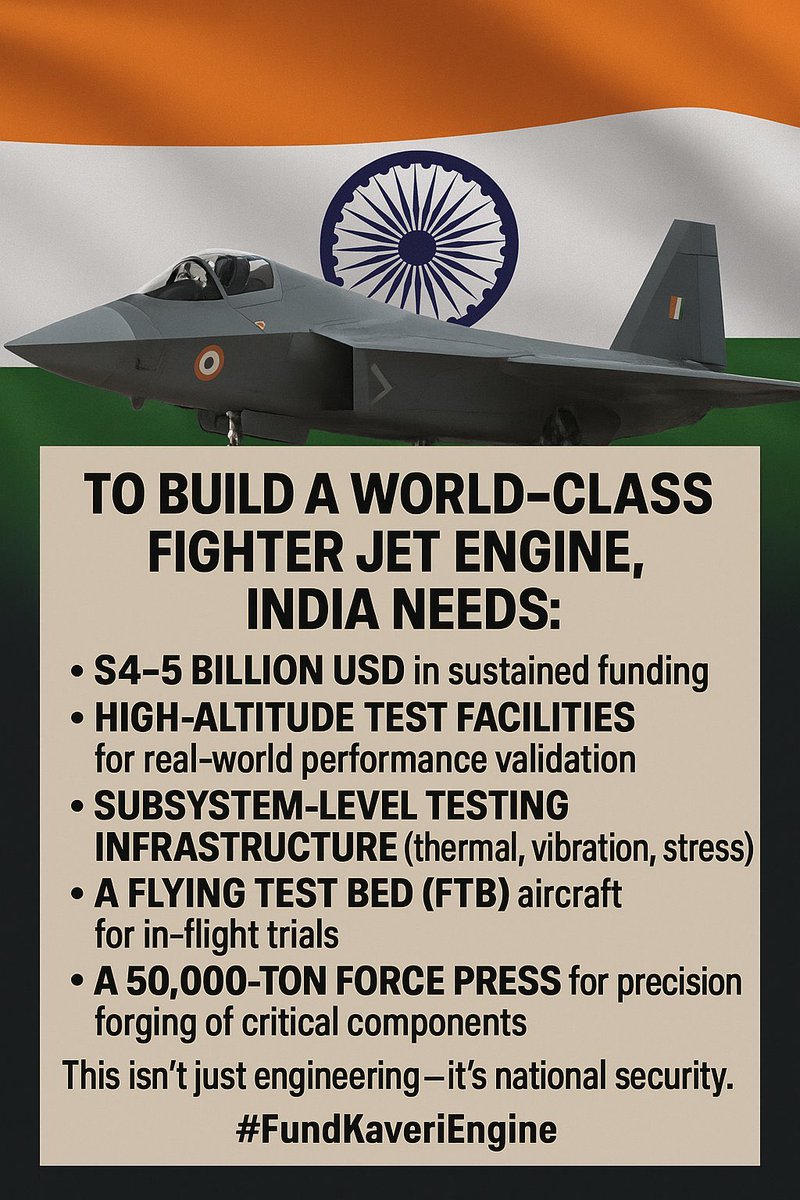 BirenderSngh's tweet photo. #FundKaveriEngine
@narendramodi
@rajnathsingh
@AmitShah
@DRDO_India https://t.co/4BrjKoomQE