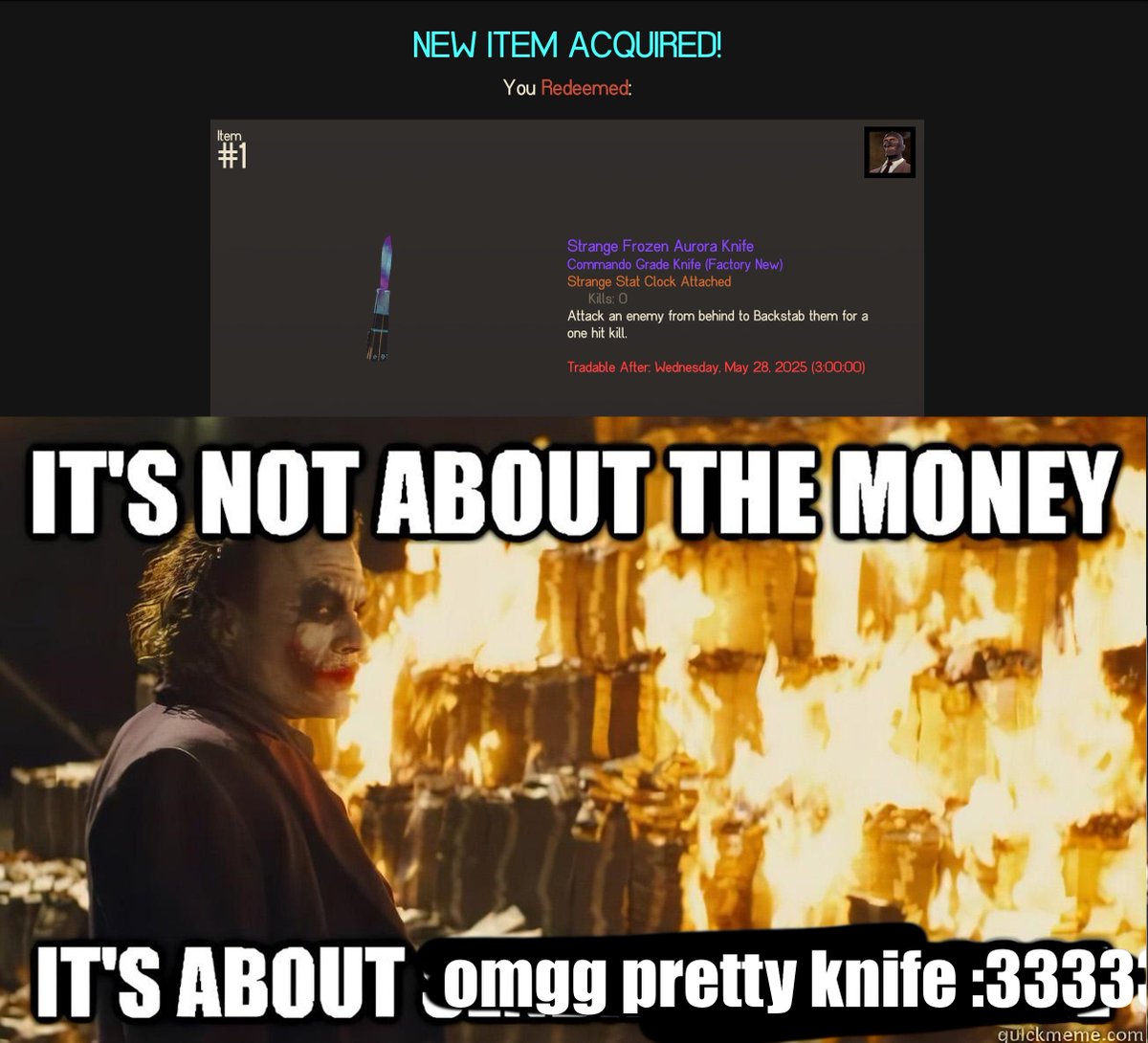 new knife