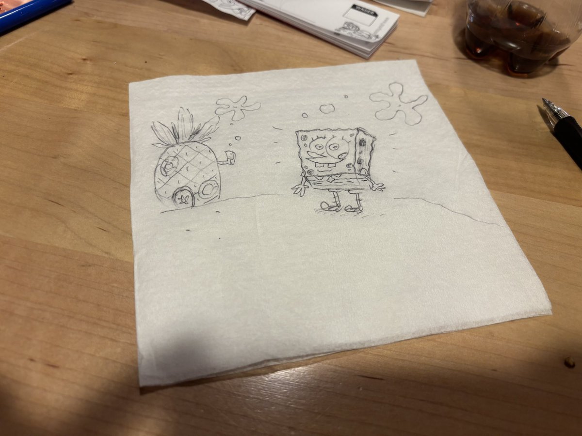 Another napkin doodle