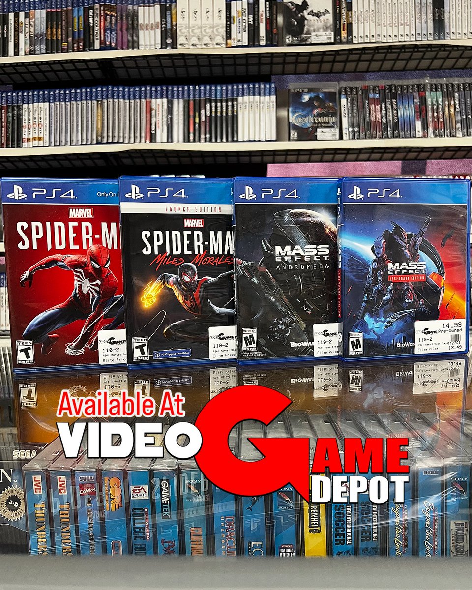 VGDAk's tweet photo. Swing into action with these awesome #PlayStation4 games!
🎮
Can’t make it to our store? Order online 24/7 at https://t.co/stWkAuxImA we ship worldwide!
🕹️
Game On!
#VideoGameDepot
👾
#VGDhasitall #GameStore #VGD #VGDAK @PlayStation https://t.co/aAKGECXKgm