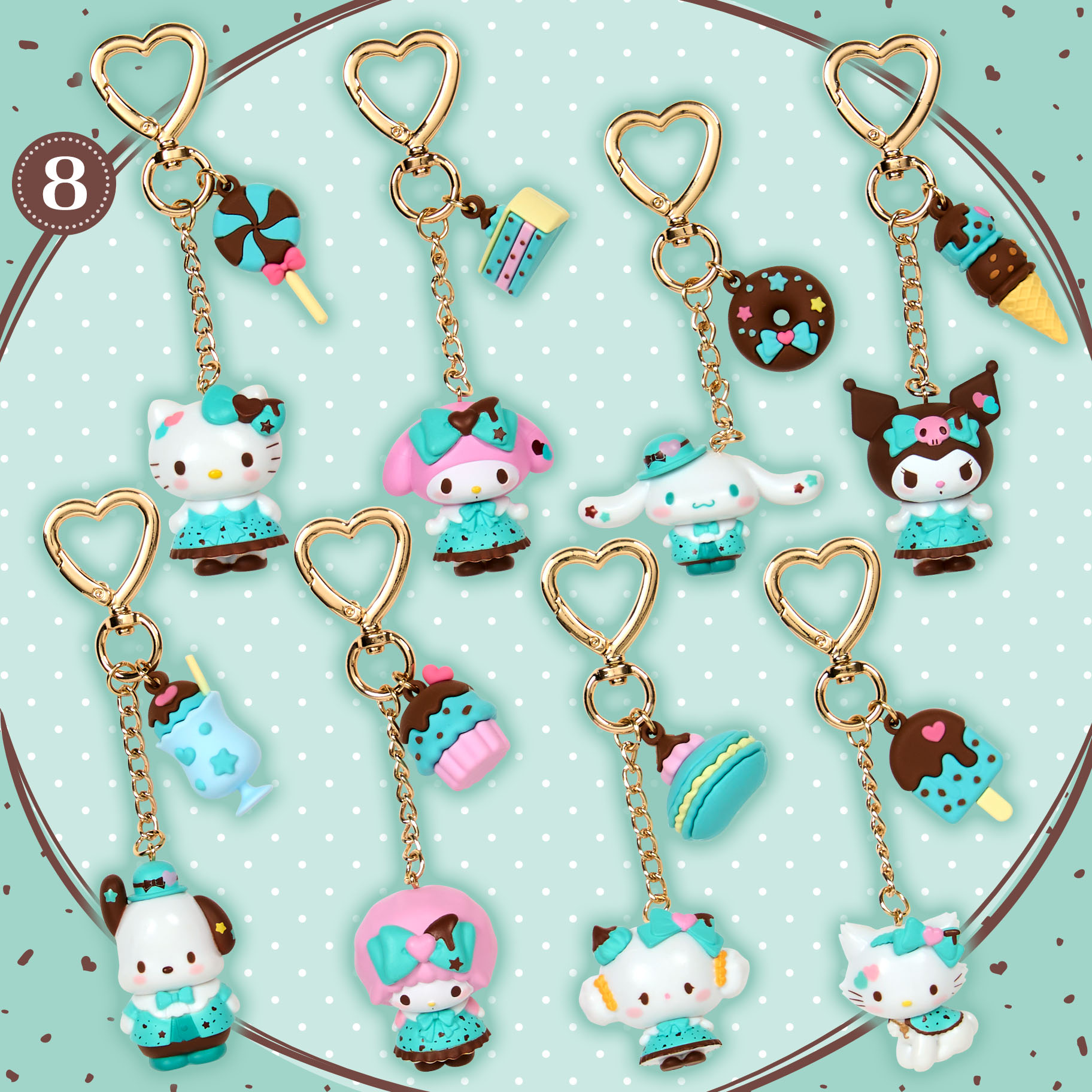 サンリオ チョコミント シークレットマスコットチャーム 全種入り1box Amazon.co.jp: サンリオ(SANRIO) シークレットマスコット