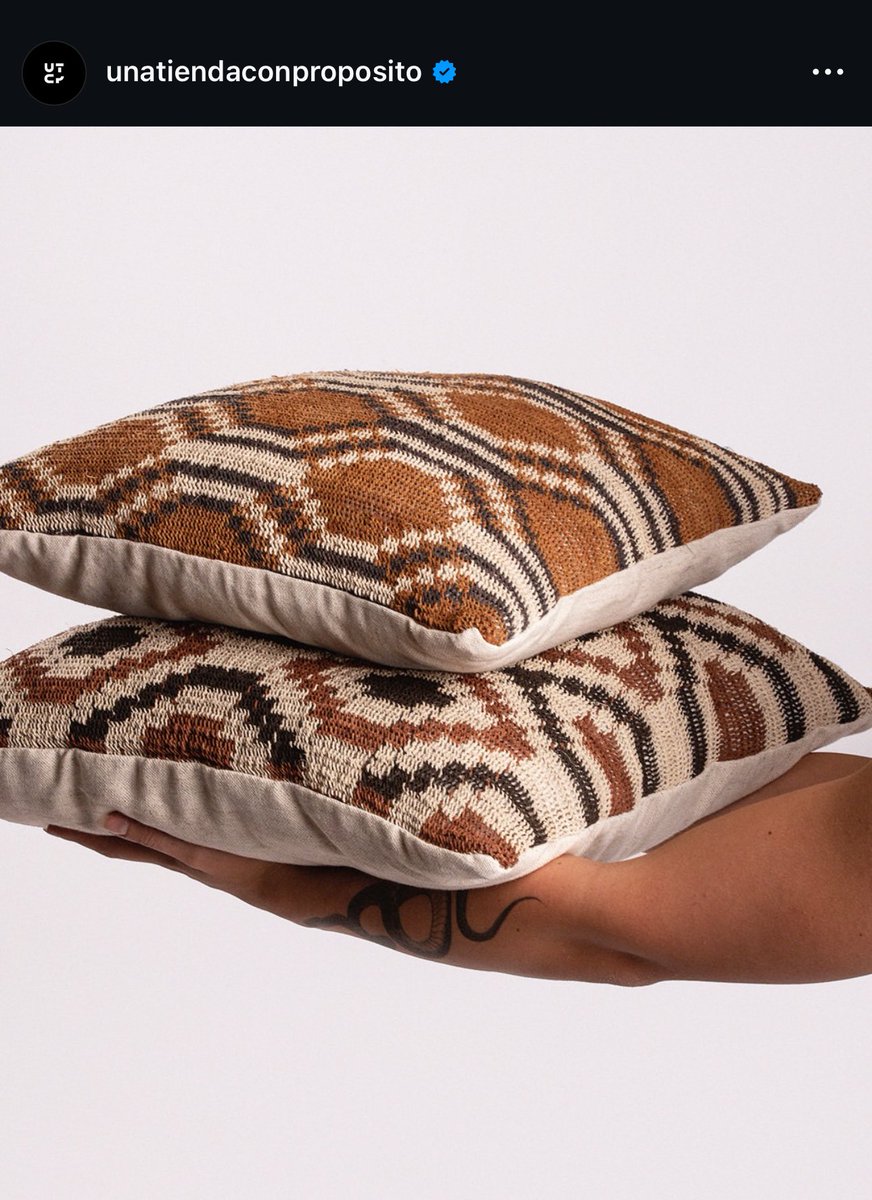cesopine's tweet image. Conocen el chaguar? Es una planta del “Gran Chaco”. Las comunidades wichis hacen ropa, tapices, carteras y almohadones con esas fibras. Hay cosas MUY lindas. Les dejo algunos proyectos que me gustan.