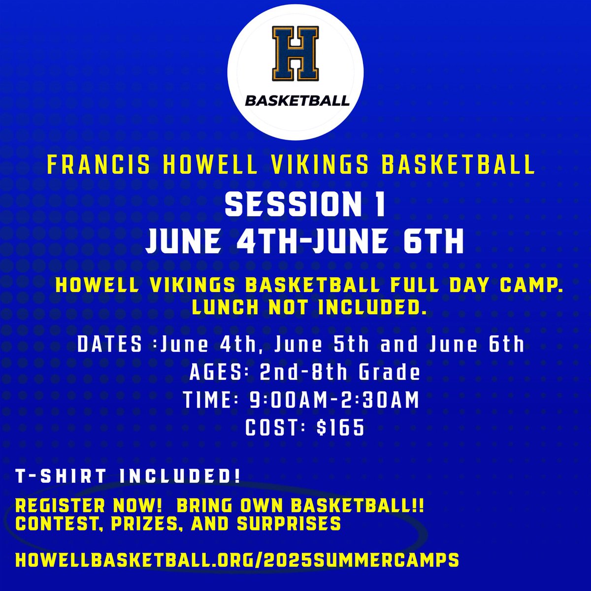 Camps start next week! Going to be a fun summer