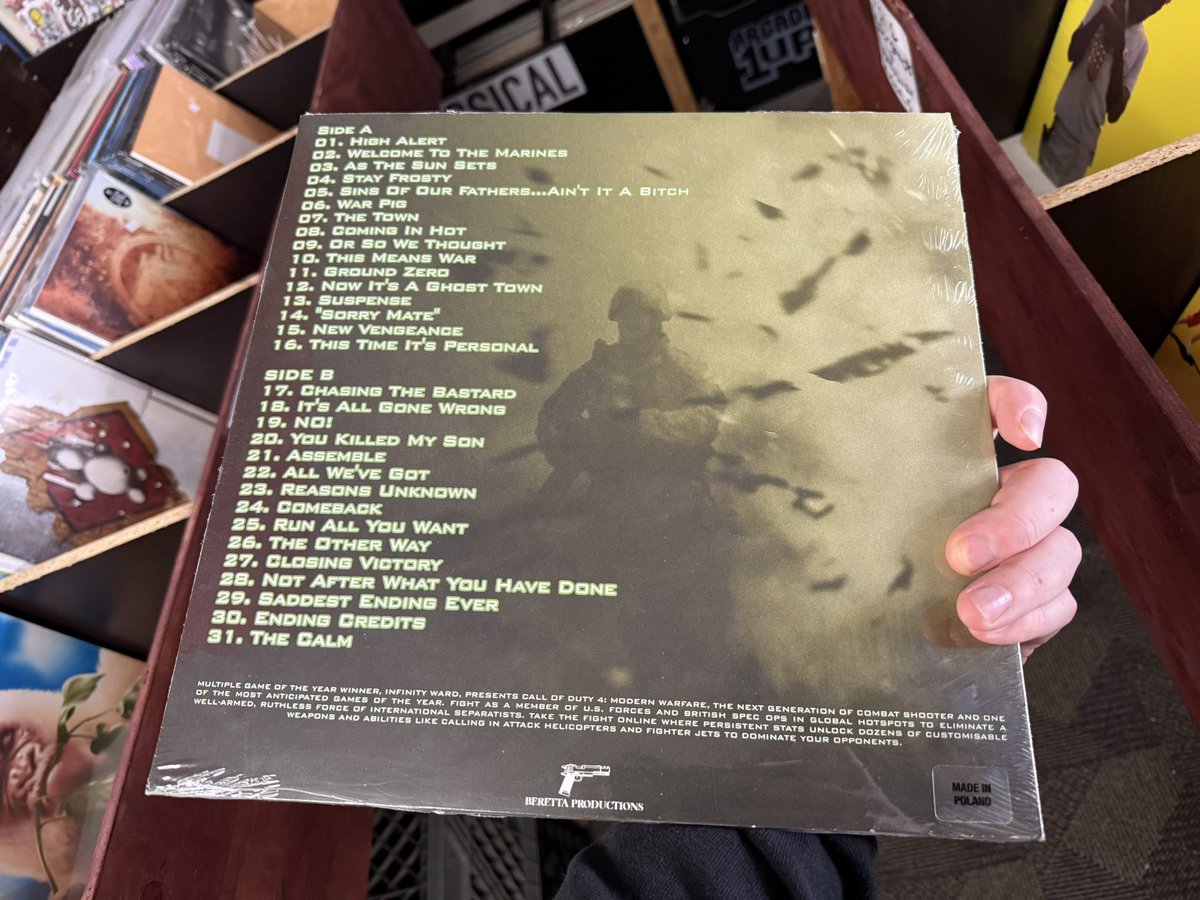 Be Honest 👨‍⚖️

Who has the Call of Dury 4 sound track in their vinyl collection?