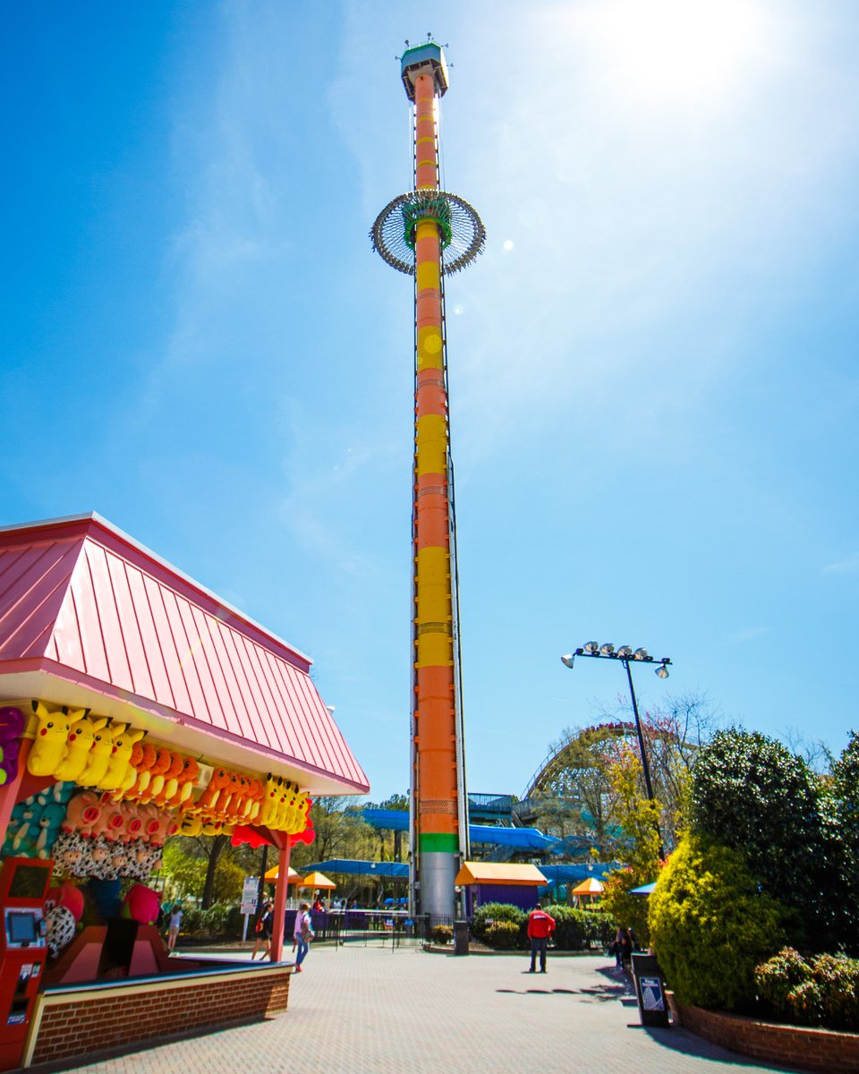 Don't look down 😱 #KingsDominion