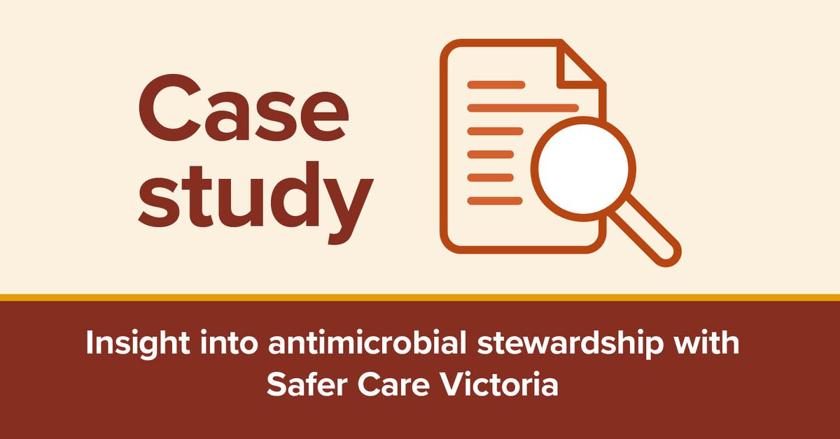 ACSQHC (@acsqhc) on Twitter photo CASE STUDY | #AntimicrobialStewardship with Safer Care Victoria
Find out how Safer Care Victoria implemented antibiotic allergy de-labelling services in 11 health services across Victoria.
Visit: ow.ly/Vtm150VWS0P #qualityimprovement <a href="/SaferCareVic/">Safer Care Victoria</a> #AMR CASE STUDY | #AntimicrobialStewardship with Safer Care Victoria
Find out how Safer Care Victoria implemented antibiotic allergy de-labelling services in 11 health services across Victoria.
Visit: ow.ly/Vtm150VWS0P #qualityimprovement <a href="/SaferCareVic/">Safer Care Victoria</a> #AMR