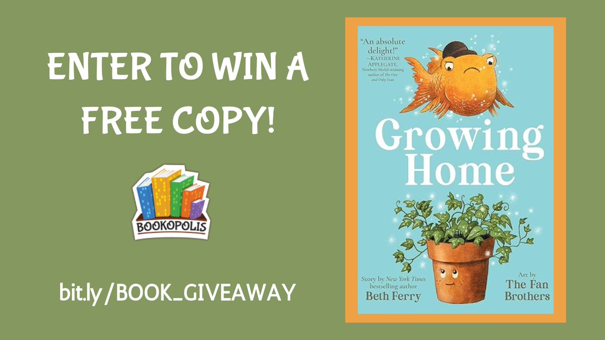 Bookopolis's tweet image. Filled with a little bit of magic and a lot of friendship, young readers will love this charming middle grade novel from New York Times bestselling author Beth Ferry! Enter for a chance to win a free copy. @bethferry1 @thefanbrothers #mglit - mailchi.mp/bookopolis/gro…