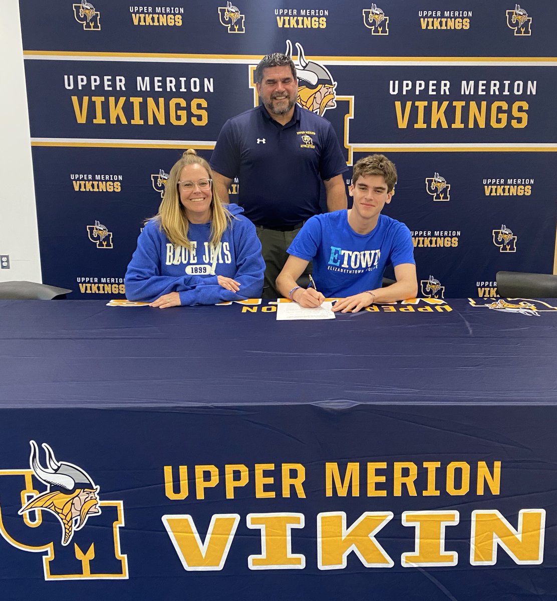Viking Nation. Congratulations to the Upper Merion Boys Lacrosse players who will be continuing their playing careers at the next level:
Collin McCormick-Elizabethtown Univ
Brodie Marshbank-Williamson College of Trades
#VikingPride #OnceAVikingAlwaysAViking