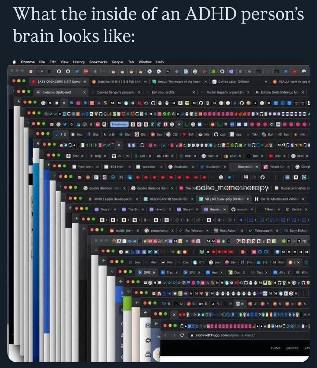 ADHD Memes tweet media