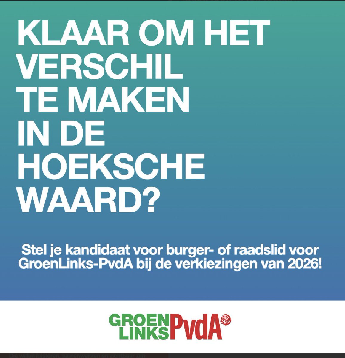 PvdA Hoeksche Waard tweet media