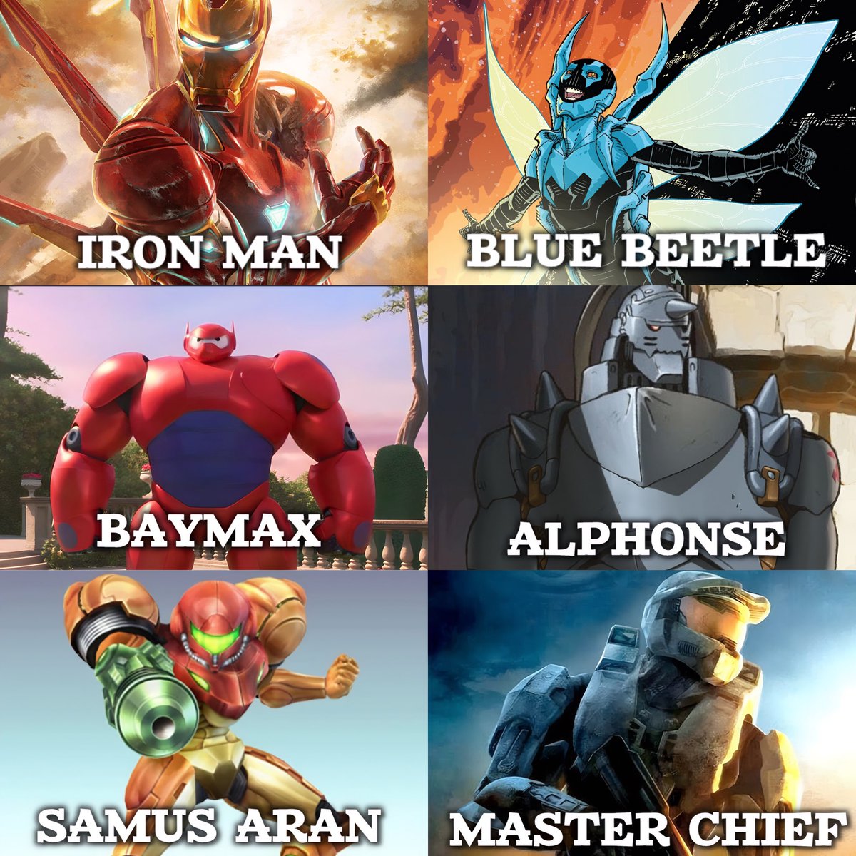 Who’s the best armored character here