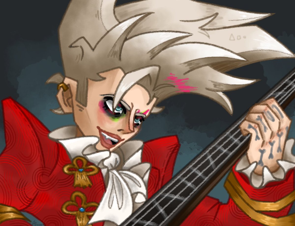 Izzy_saur's tweet image. I left a nice piece of rock for the open sea 🤟
So so so excited for this game I already love him
#SeaofRemnants #netease #IdentityV #fanart #Pirates