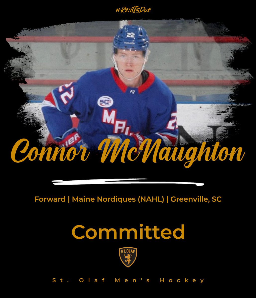 Bringing a Nordique to Northfield 🧳

We are excited to announce the commitment of forward Connor McNaughton! The Greenville, South Carolina native will join us in Northfield after three years in the NAHL where he played 185 career games.

Welcome to The Hill, Connor!