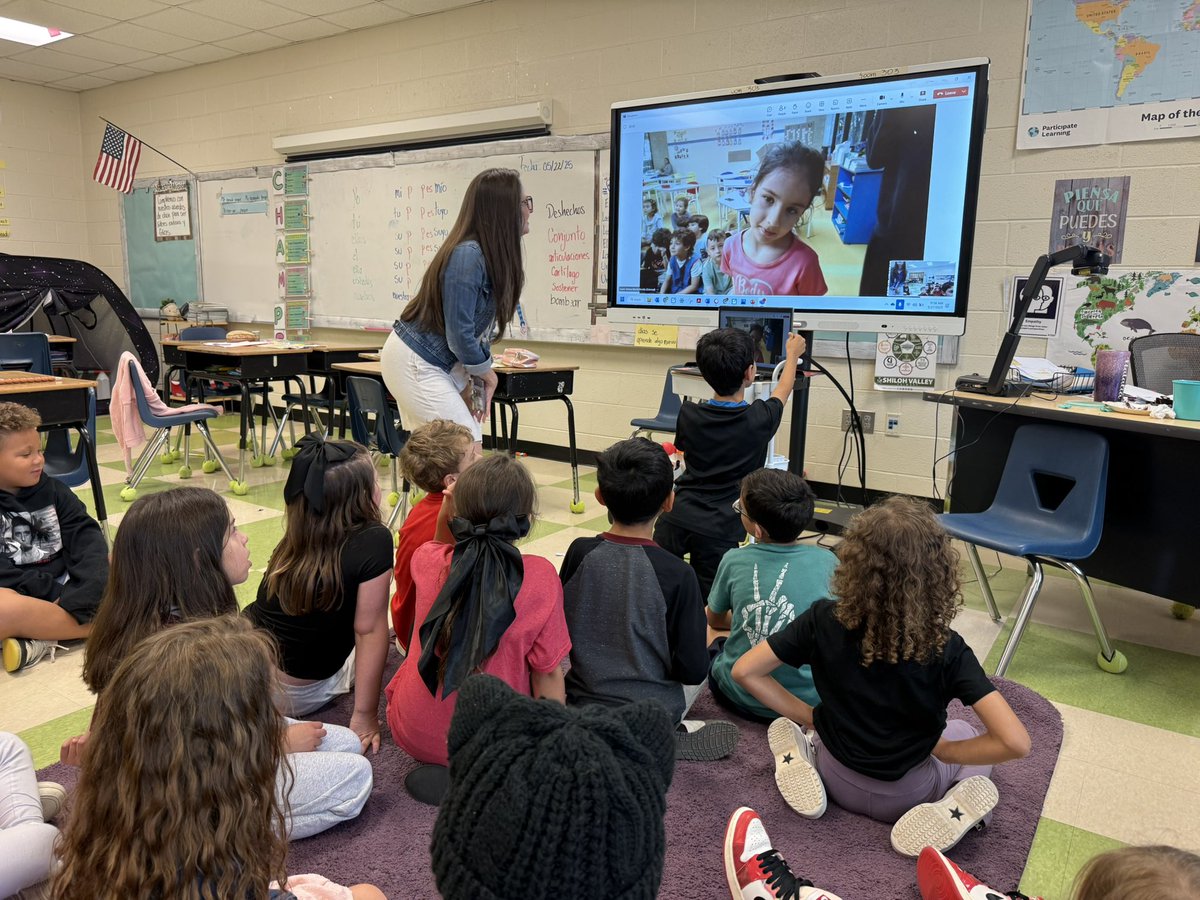 Shiloh Valley Primary School (@shilohvalleyps) on Twitter photo Hola! Mrs. Rambalβs class had a special virtual visit today with their pen-pal class in Columbia! They have spent the year exchanging messages and today they were able to meet βvirtually!β πΎππ»#TeamUCPS <a href="/AGHoulihan/">Andrew G. Houlihan</a> <a href="/TopperJenn58692/">Jennifer Topper</a> <a href="/UCPSNC/">Union County Public Schools</a> Hola! Mrs. Rambalβs class had a special virtual visit today with their pen-pal class in Columbia! They have spent the year exchanging messages and today they were able to meet βvirtually!β πΎππ»#TeamUCPS <a href="/AGHoulihan/">Andrew G. Houlihan</a> <a href="/TopperJenn58692/">Jennifer Topper</a> <a href="/UCPSNC/">Union County Public Schools</a>