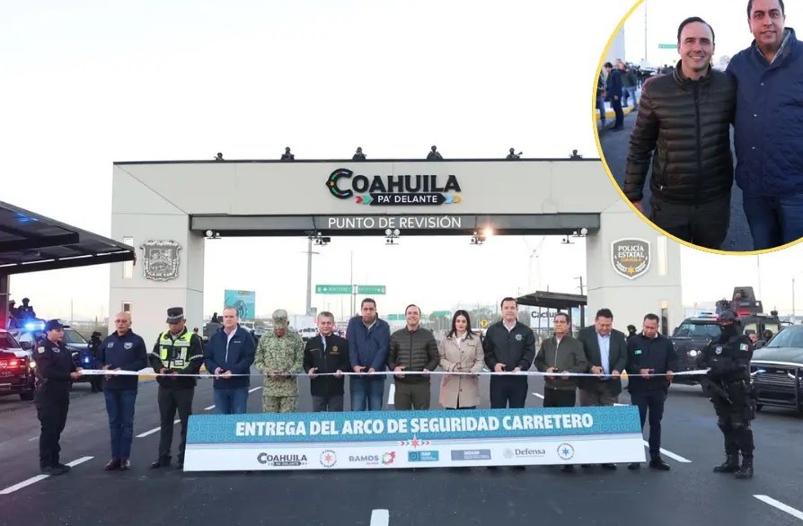 Replica_Tweets's tweet photo. #Oaxaca
@salomonj inauguró en #Miahuatlán un arco de seguridad con una inversión de 10 mdp operado por @KarinaBaronO 

En Ramos Arizpe, Coahuila a inicio de año, hizo lo mismo con 9 mdp

Basta la comparación de la infraestructura 🤡🤡🤡 https://t.co/cfFXqmT6Rv