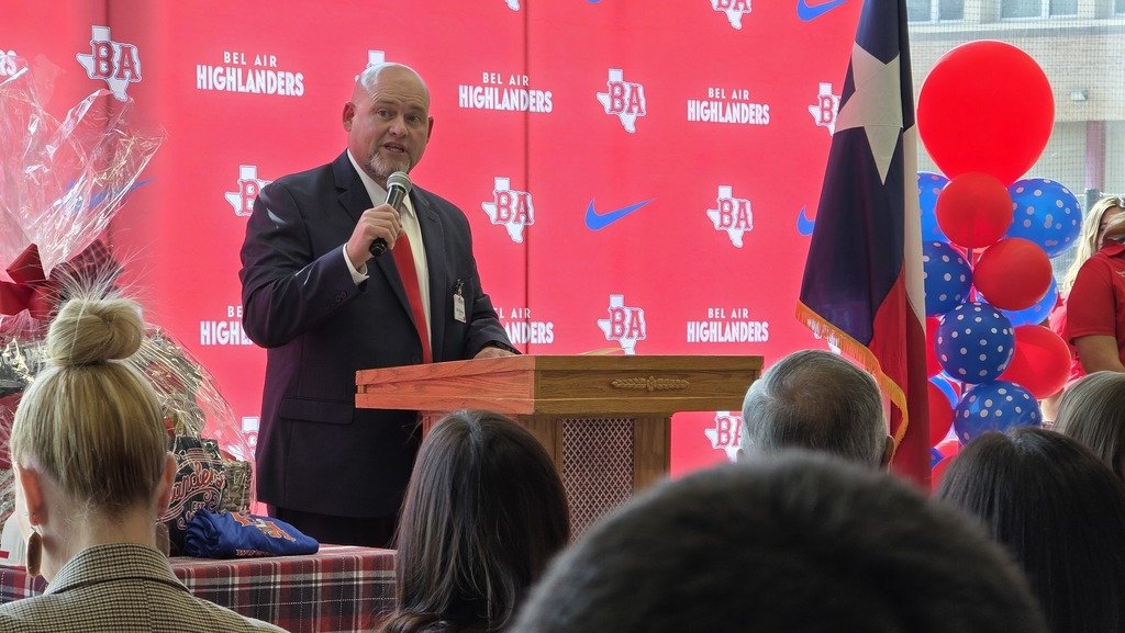 Bel Air High School is proud to announce and welcome Mr. McIntyre as our new principal!  Congratulations 🎉!  Welcome to the BIG RED family and we look forward to your leadership. #BigRedPride #Loyalforever #THEDISTRICT