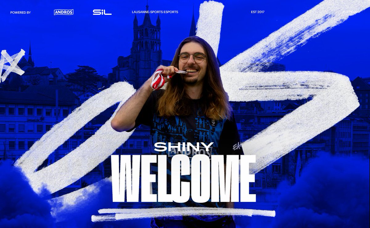 eLS | Lausanne-Sport Esports (@lausanneesports) on Twitter photo 🚨Grande nouvelle du côté de Lausanne Esport !
Avec le soutien des solutions multi-médias des @SiL_Lausanne et de leur offre Bli Bla Blo, nous accueillons notre tout premier joueur multi-gaming sous notre bannière : Shiny <a href="/RubioAdrien/">Adrien ''Shiny'' Rubio</a>✨
Première compétition: PolyLan! 🚨Grande nouvelle du côté de Lausanne Esport !
Avec le soutien des solutions multi-médias des @SiL_Lausanne et de leur offre Bli Bla Blo, nous accueillons notre tout premier joueur multi-gaming sous notre bannière : Shiny <a href="/RubioAdrien/">Adrien ''Shiny'' Rubio</a>✨
Première compétition: PolyLan!