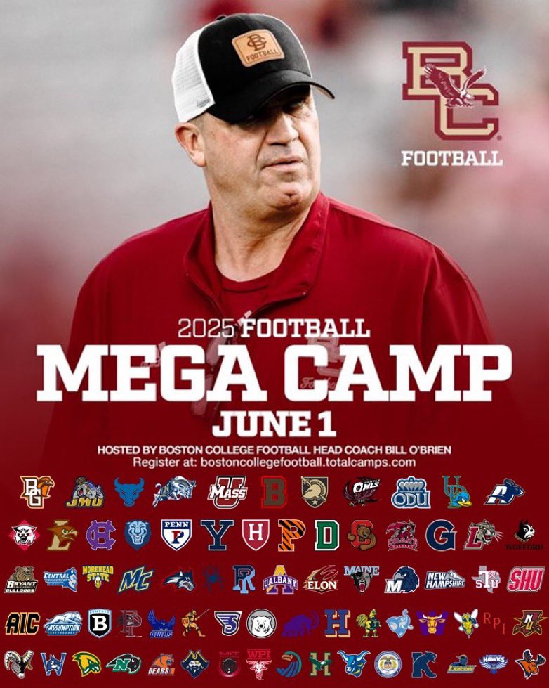 Super excited to be competing at the Boston College Mega Camp and at the B.O.N.E Camp this year. Can’t wait to show yall what I got

<a href="/MiddlesexFB/">Middlesex Football</a> <a href="/NE6FB_Recruits/">NE-Recruits</a> @2025BONECAMP <a href="/BCFootball/">Boston College Football</a>