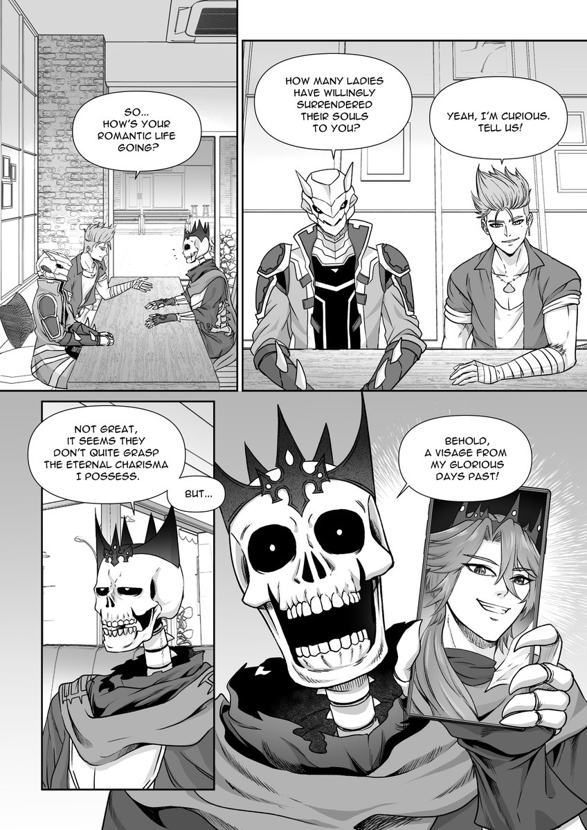 kerberos_lord's tweet photo. The dating scene is pretty brutal. Make sure you up your game with @VTuber_Sol @TangOrangutan #DrawSol #ConTang #Bonebrush https://t.co/ygQwyM4ukk