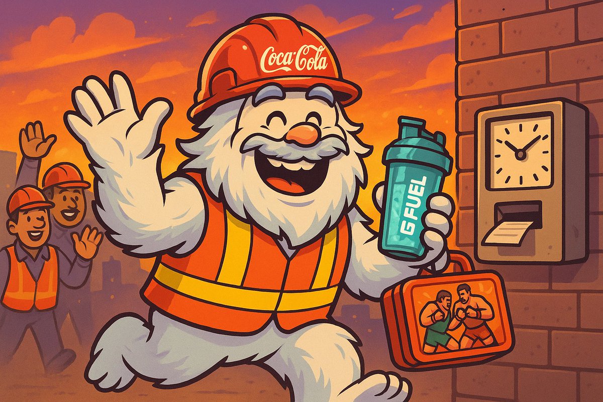 SugaredYeti_'s tweet photo. Clocked out like a legend, stomping into freedom one fluffy foot at a time! GFuel in hand, lunchbox full of attitude, and a whole evening to unleash the beast!
#SugaredYeti #OffTheClockMode #GfuelEnergy #Freeknation #CocaColaCrew https://t.co/c07tVleYE5