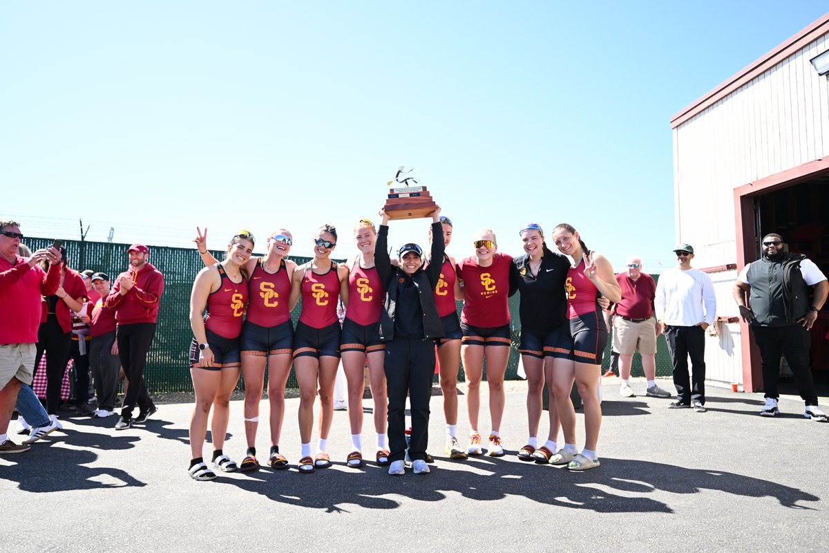 Got the job done to help USC bring the Crosstown Cup back to 𝗧𝗛𝗘 𝗣𝙇𝘼𝗖𝗘 𝗧𝗢 𝗕𝗘.
#FightOn ✌️