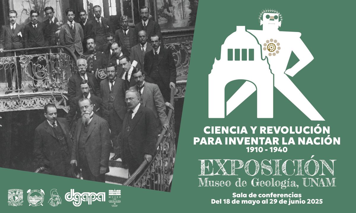 Instituto de Geología, UNAM (@instgeolunam) on Twitter photo ✨ ¡No te pierdas esta increíble exposición en el <a href="/MuseoDeGeologia/">Museo de Geología de la UNAM</a>
🗓️ Fecha: Hasta el 29 de junio
📍 Lugar: Espacio de exposiciones del Museo de Geología UNAM
¡Te esperamos para descubrir juntos esta experiencia única!
#ExposicionesMuseo #CienciayRevolución #MuseodeGeología ✨ ¡No te pierdas esta increíble exposición en el <a href="/MuseoDeGeologia/">Museo de Geología de la UNAM</a>
🗓️ Fecha: Hasta el 29 de junio
📍 Lugar: Espacio de exposiciones del Museo de Geología UNAM
¡Te esperamos para descubrir juntos esta experiencia única!
#ExposicionesMuseo #CienciayRevolución #MuseodeGeología