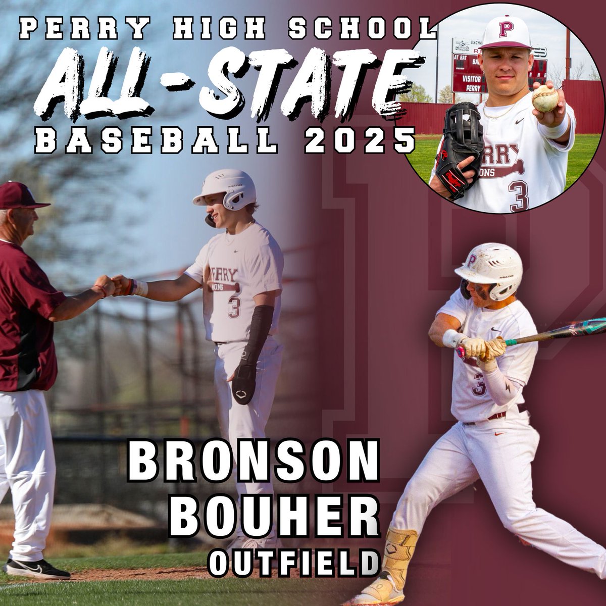 ⚾PHS Senior, Bronson Bouher was named to the Oklahoma Baseball Coaches Association ALL-STATE Middle East team! He will play in the All-State baseball game on Sunday, June 8 at David Allen Memorial Ballpark in Enid at 5pm. CONGRATS!

Read more: perry.k12.ok.us/apps/news/arti…