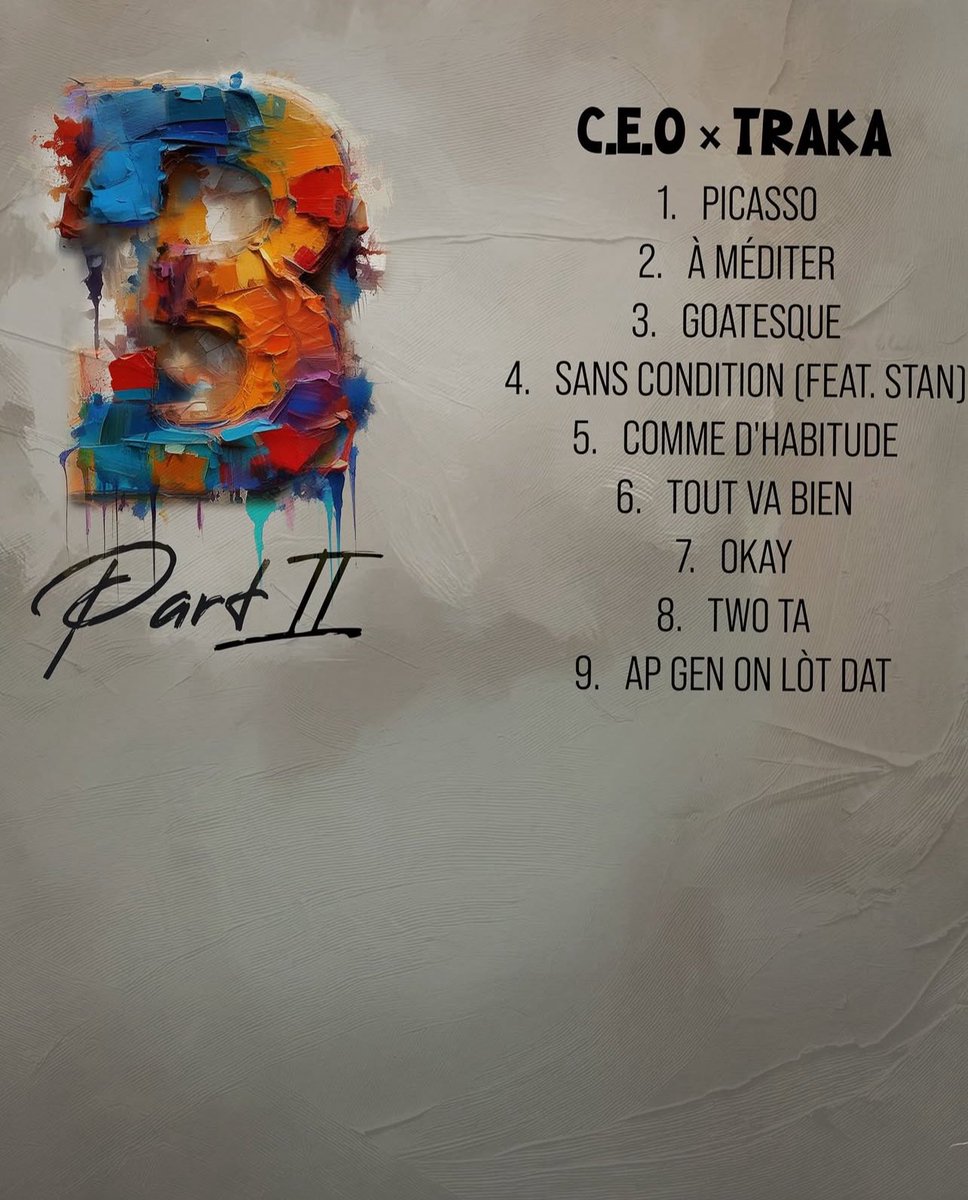 PerfectBeat08's tweet image. 4. Sans Condition ft. Stan (Prod by me 🔥)

9.  Ap Gen On Lòt Dat (prod, mixed and masterd by Me 🔥)