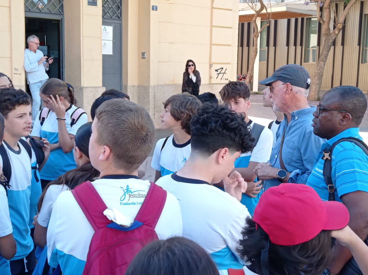 #ESO ✨ Este martes 27, el alumnado de 1º de ESO vivió una jornada muy especial de convivencia intercolegial junto a los compañeros de <a href="/San_Estanislao/">San Estanislao</a> Kostka y <a href="/SAFAICET/">SAFA ICET</a> de El Palo.
#JesuitasMálaga #SomosRed