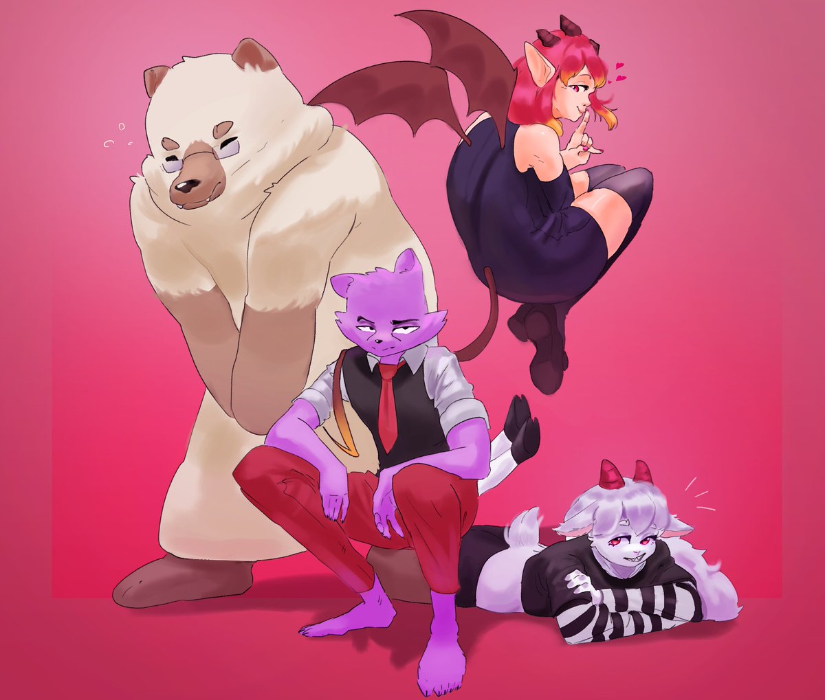 joaosinotti's tweet photo. Thank you for the kind messages and for sending your oc's 💛 here are some
@Leafy_Disaster @dingo_dong @NatyceArt @elMirufi https://t.co/Ef4QM3ABFp