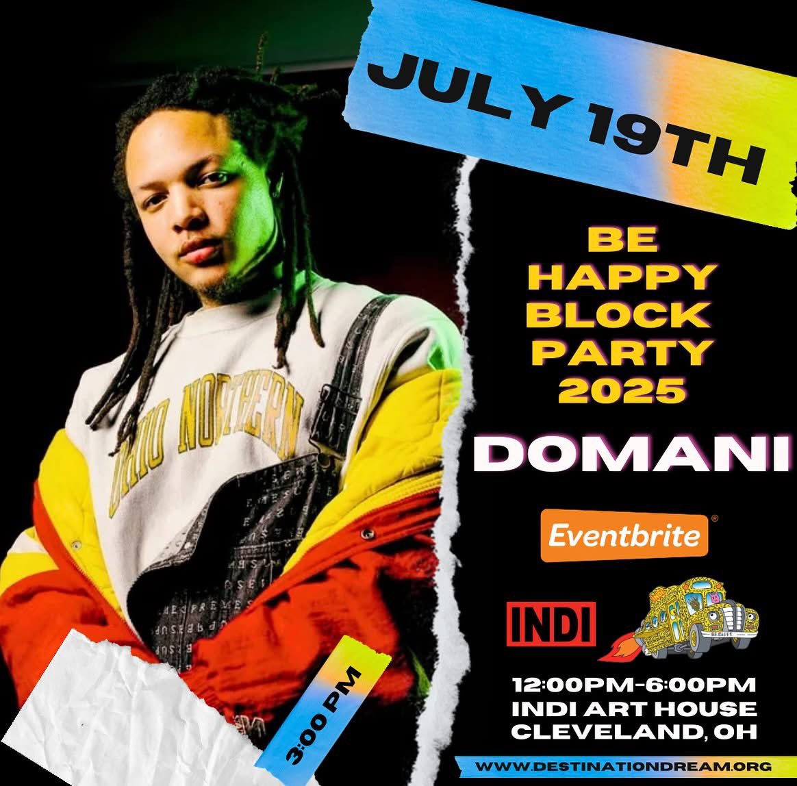 _killakiaaa's tweet image. The 5th Annual Be Happy Block Party is Sat July 19th 12pm-6pm at 11504 Forest Ave!  Join us for a live performance from Atlanta's Own @Domani , enjoy #freeicecream, youth activities and more! 

To grab your ticket, sponsor the event or become a vendor click the link in my bio 🎉