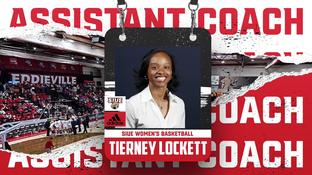 SIUE Women’s Basketball (@siuewbb) on Twitter photo Please help us welcome the newest addition to our coaching staff, Tierney Lockett!
She will be joining us after having a successful playing and coaching career at Lewis University!
<a href="/CoachTLockett/">Tierney Lockett</a> | #2FeetIn Please help us welcome the newest addition to our coaching staff, Tierney Lockett!
She will be joining us after having a successful playing and coaching career at Lewis University!
<a href="/CoachTLockett/">Tierney Lockett</a> | #2FeetIn