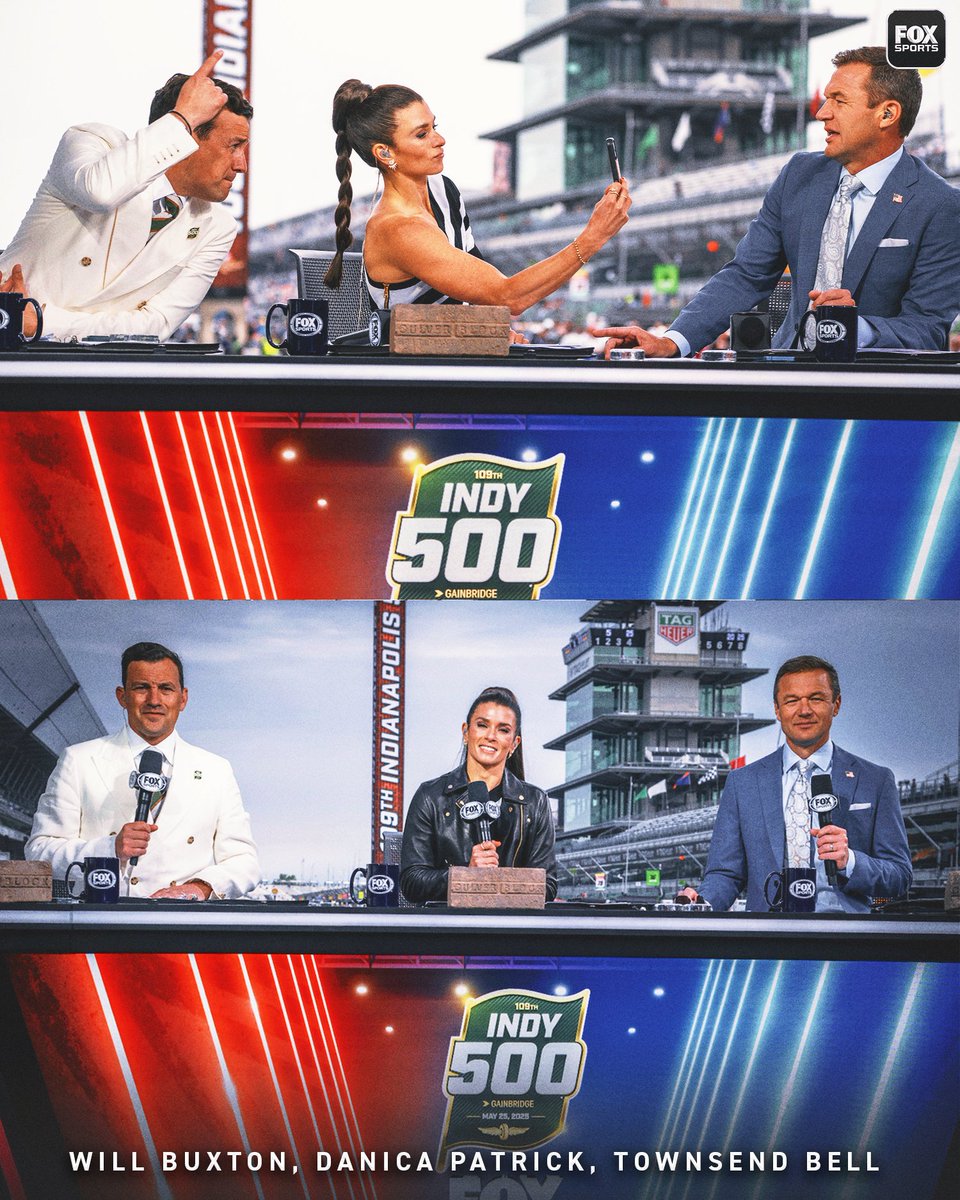 Will Buxton, Danica Patrick, Townsend Bell