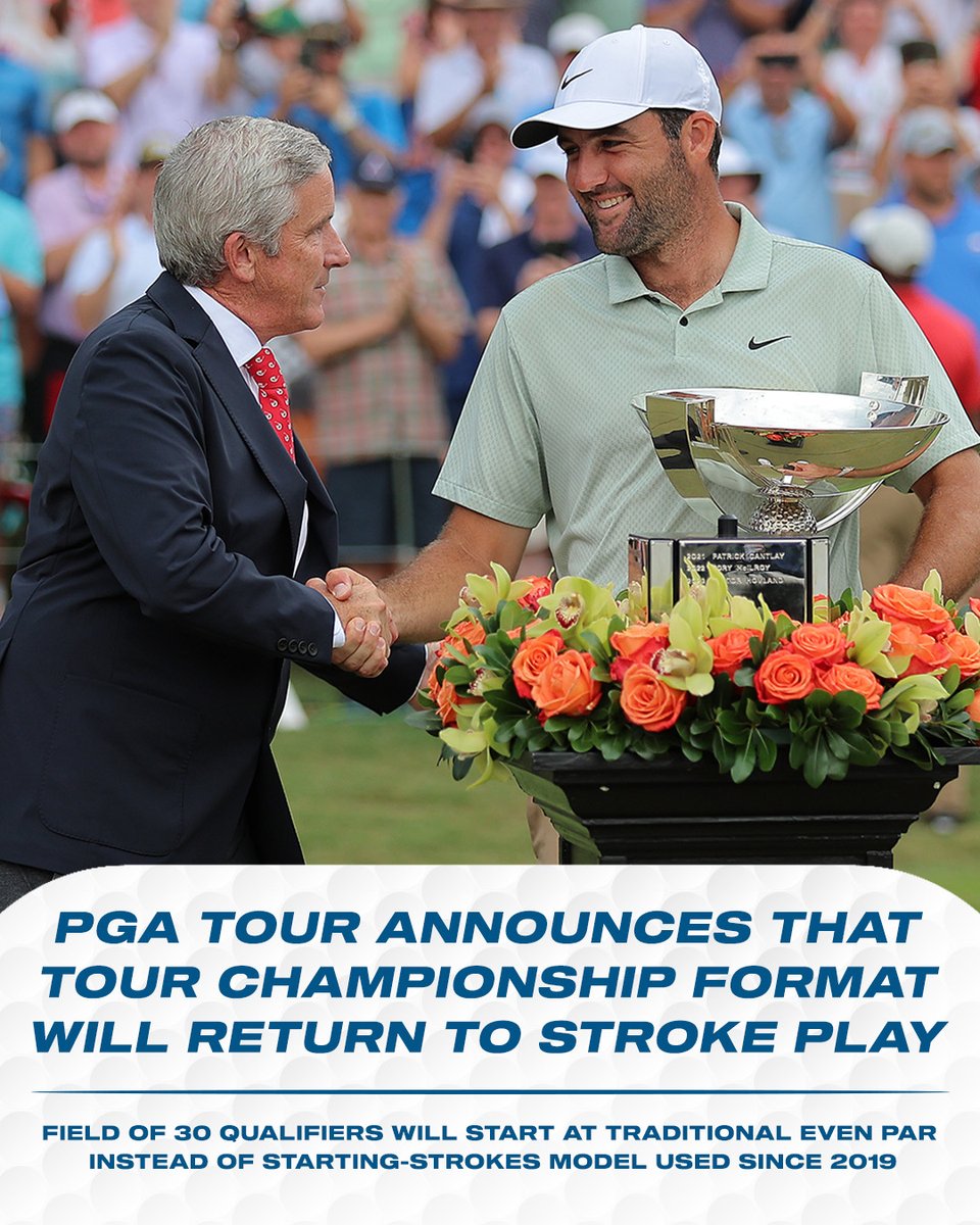 The PGA TOUR's policy board approved the format change on Tuesday as part of a larger overhaul of the TOUR Championship.

More details: bit.ly/4mqJ6Jg