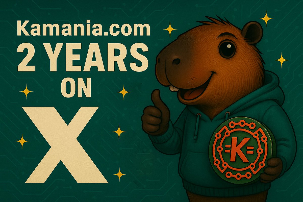🎉 Kamania.com is celebrating 2 years on X! 🚀

Thanks to everyone who's been part of the journey — here's to many more! 🧡

#2YearsOnX #Kamania #Crypto #Community #Free #Faucet #claim