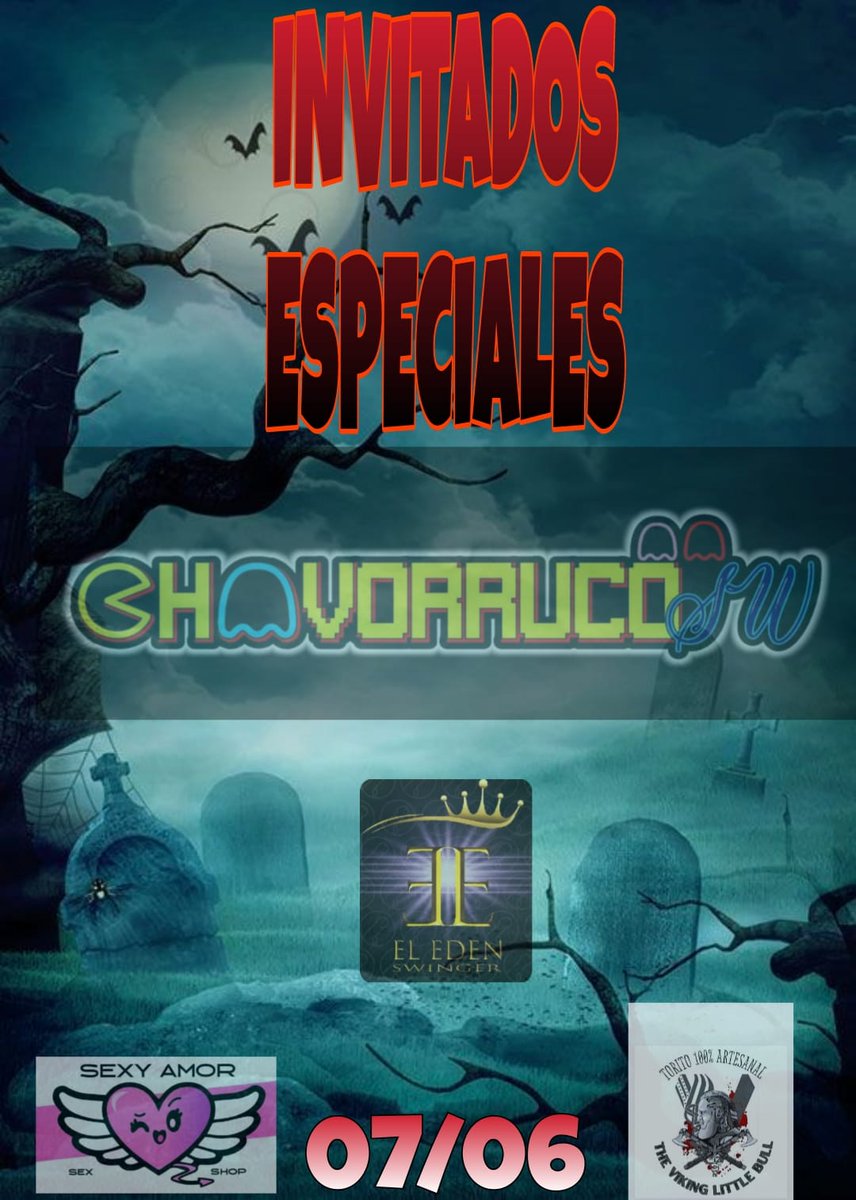 EL EDÉN SW (@eledenswinger) on Twitter photo Bienvenidos a la fiesta de NO Halloween
DONDE EL DISFRAZ NO ES PARA ASUSTAR,ES PARA SEDUCIR
<a href="/chavorrucosw/">CHAVORRUCOSW</a> Bienvenidos a la fiesta de NO Halloween
DONDE EL DISFRAZ NO ES PARA ASUSTAR,ES PARA SEDUCIR
<a href="/chavorrucosw/">CHAVORRUCOSW</a>
