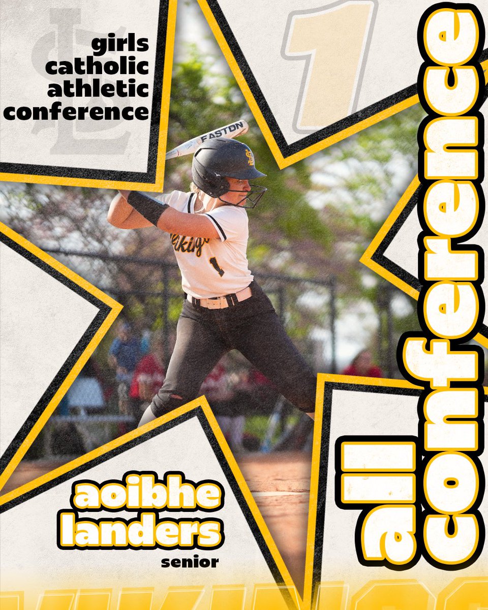 STL_Softball's tweet image. Congrats to our All-Conference recipients: Aoibhe Landers, Vanessa Kates, Kayla Howard and Demi Lotus! #TheGoldStandard