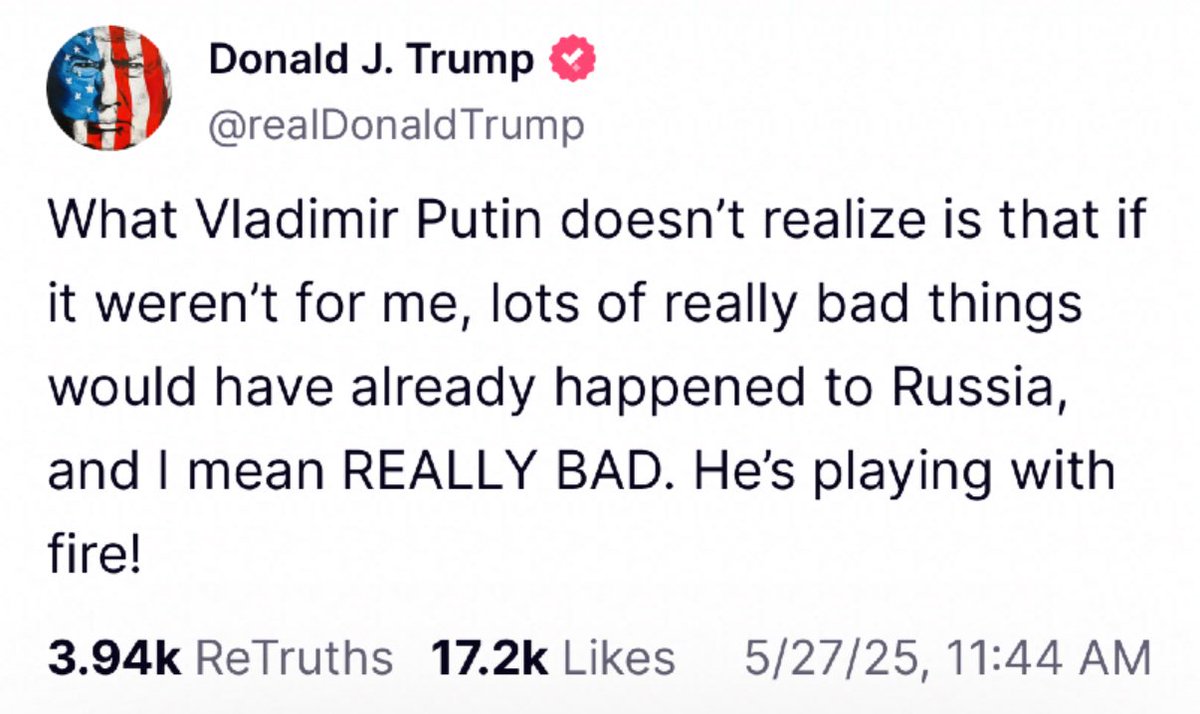 Don’t know who needs to hear this but claiming that you’ve prevented lots of really bad things from happening to our enemies is another way of saying that you’ve been aiding our enemies.