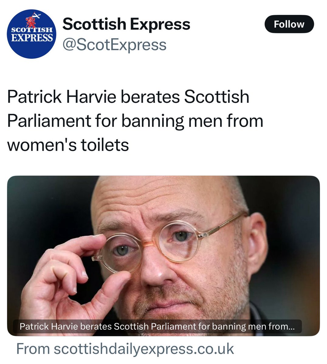 The looks of an owl, the wisdom of a toddler. This should be a career-ending headline.