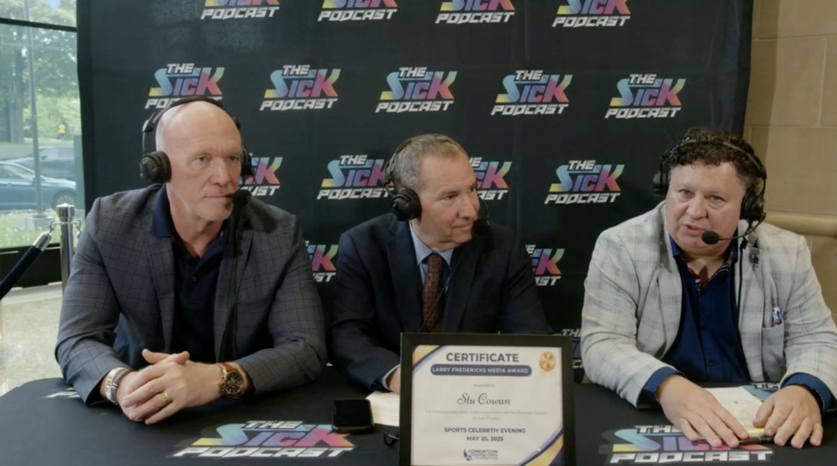 The Sick Podcast with Tony Marinaro (@thesickpodcasts) on Twitter photo Tonight at 10pm ET, Paul Byron, Marco Scandella, <a href="/StuCowan1/">Stu Cowan</a> and <a href="/mikecohencsl/">Mike Cohen</a> join <a href="/TonyMarinaro/">Tony Marinaro</a>!
#thesickpodcast Tonight at 10pm ET, Paul Byron, Marco Scandella, <a href="/StuCowan1/">Stu Cowan</a> and <a href="/mikecohencsl/">Mike Cohen</a> join <a href="/TonyMarinaro/">Tony Marinaro</a>!
#thesickpodcast