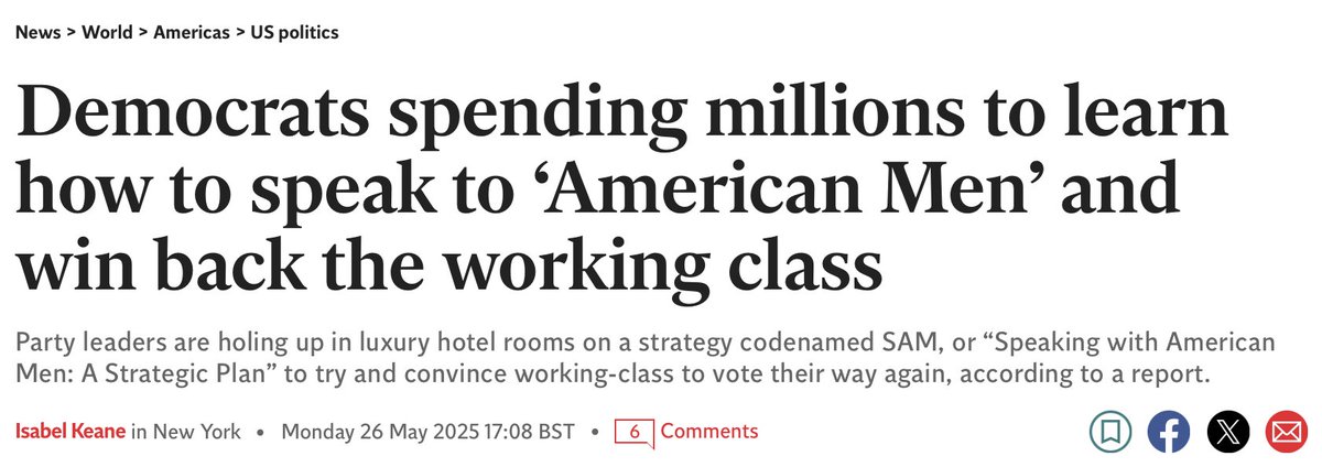 Notice that the name of their project is

"SPEAKING WITH American Men: A Strategic Plan"

 rather than 

"LISTENING TO American Men: A Strategic Plan"

If they understood this difference, there would be no need for the project to begin with.