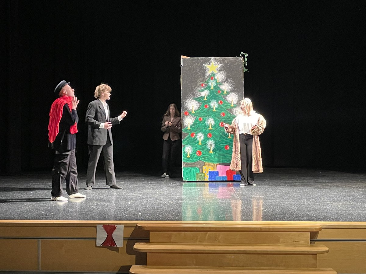 The show is on for two more nights. Come out on May 28th or 29th at 6:00 p.m. for $5 at the door to support our Senior Drama Class and to see a great show.