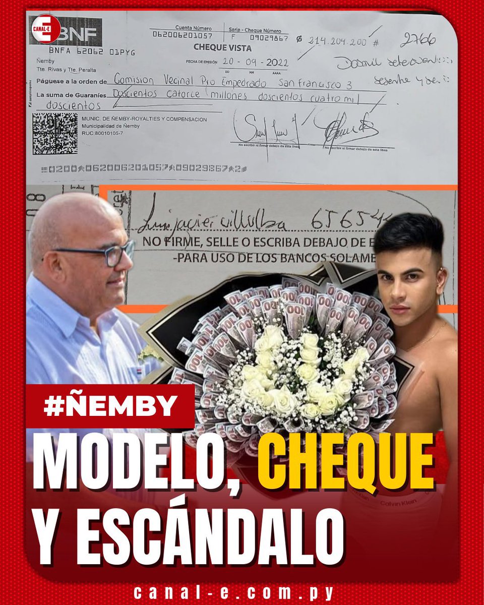 El intendente Tomás Olmedo despilfarra el dinero de Ñemby con total impunidad, porque, al igual que muchas otras “autoridades”, sabe que la Fiscalía no lo investigará. Y si acaso lo hace y llega a imputarlo, el proceso terminará amañado en el camino, protegido por la misma