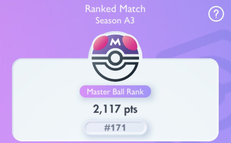 StratLabX's tweet image. Quite late to post this, but this was my ranking in Pokémon TCG Pocket 6h before the end of the season

Next season, I’ll aim for top 100 for sure
