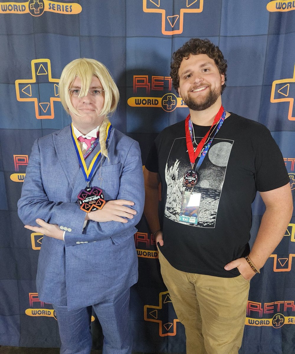 RetroWrldSeries's tweet image. Congrats to RetroporterR on winning our #Tetris tournament at @momocon!
#esports #retrogaming #momocon2025