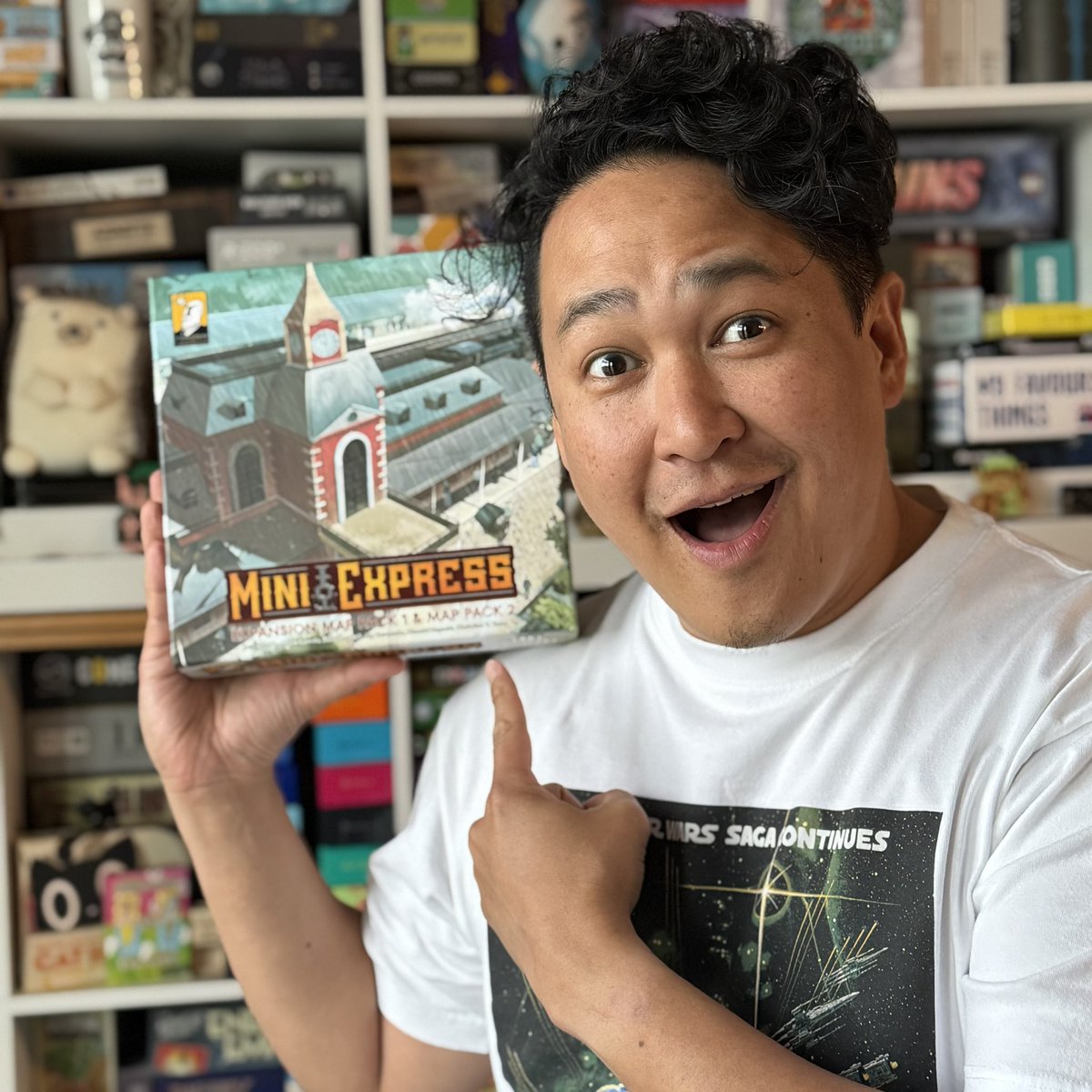 I’m an award-winning game designer! 

Mini Express: Map Pack 1+2 won the #UKGE 2025 Award for Best Board Game Expansion!! I designed the #Taiwan map and helped developed the UK map!