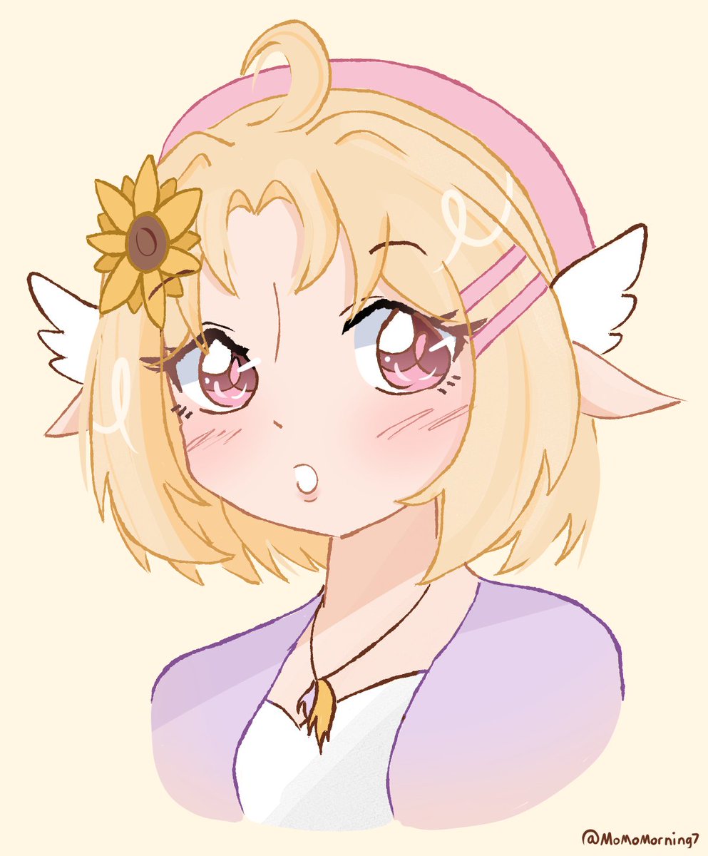 Short hair is so nice for hot weather!🌻

#Vtuber #twitchstreamer #ArtistOnTwitter