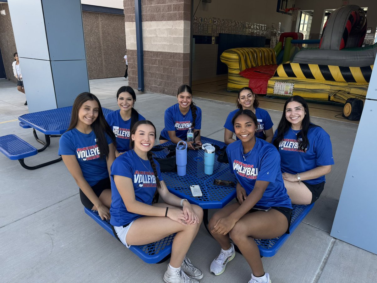 Big shoutout to the Americas Volleyball team for helping Day 1 of field week! It was flawless because of all the help they brought!!!